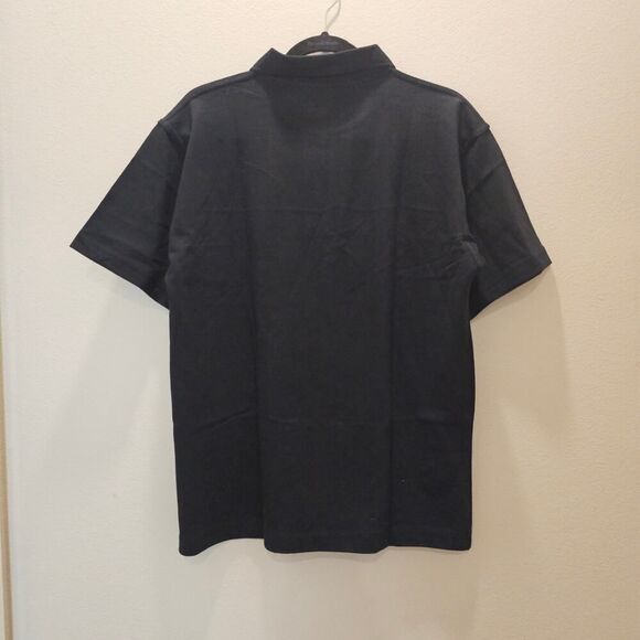 NWOT Riot Shortsleeve Black Polo Size Large - Picture 3 of 3